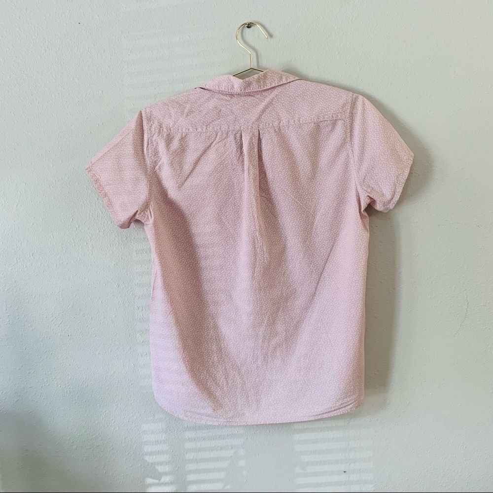 Gap Collared Partial Button Front Shirt - Picture 2 of 6